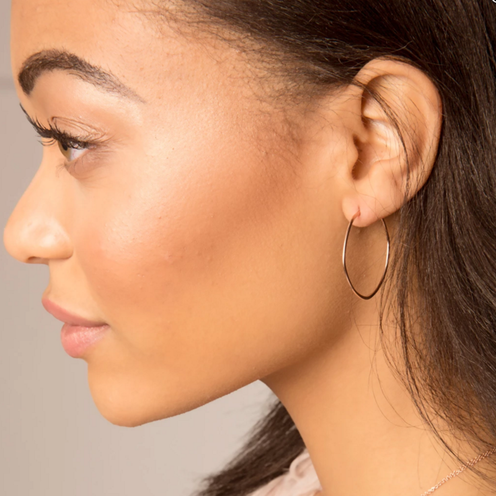 Freshie & Zero SS Minimal Hoop - Small Organic Circle