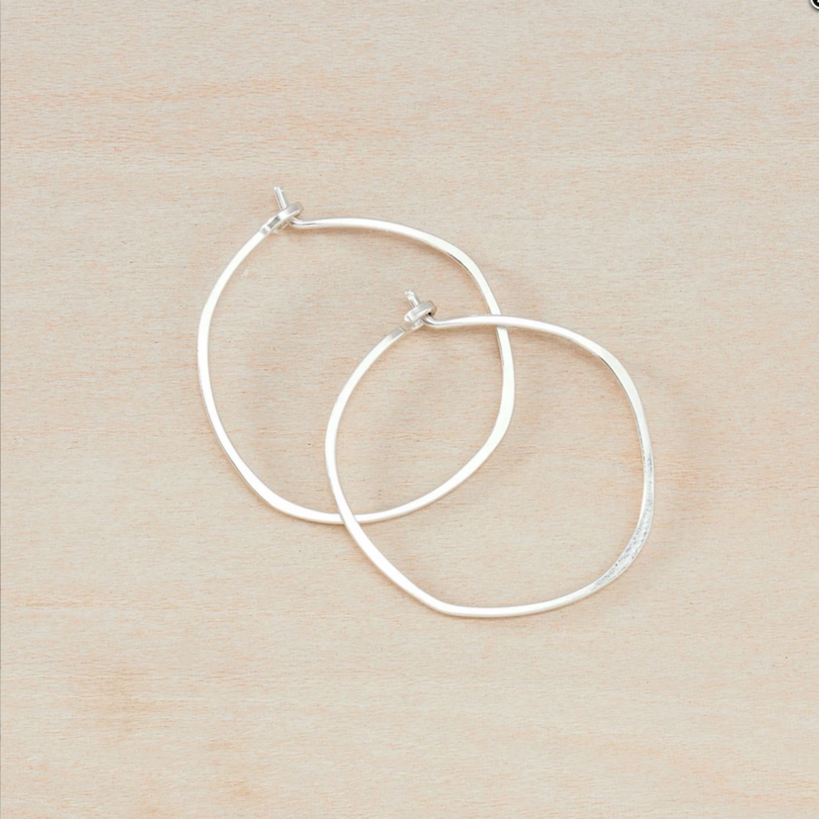 Freshie & Zero SS Minimal Hoop - Small Organic Circle