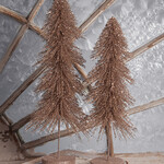 Bethany Lowe Designs Elegant Downswept Sisal Tree S/2