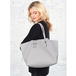 Mud Pie Shaya Tote Grey