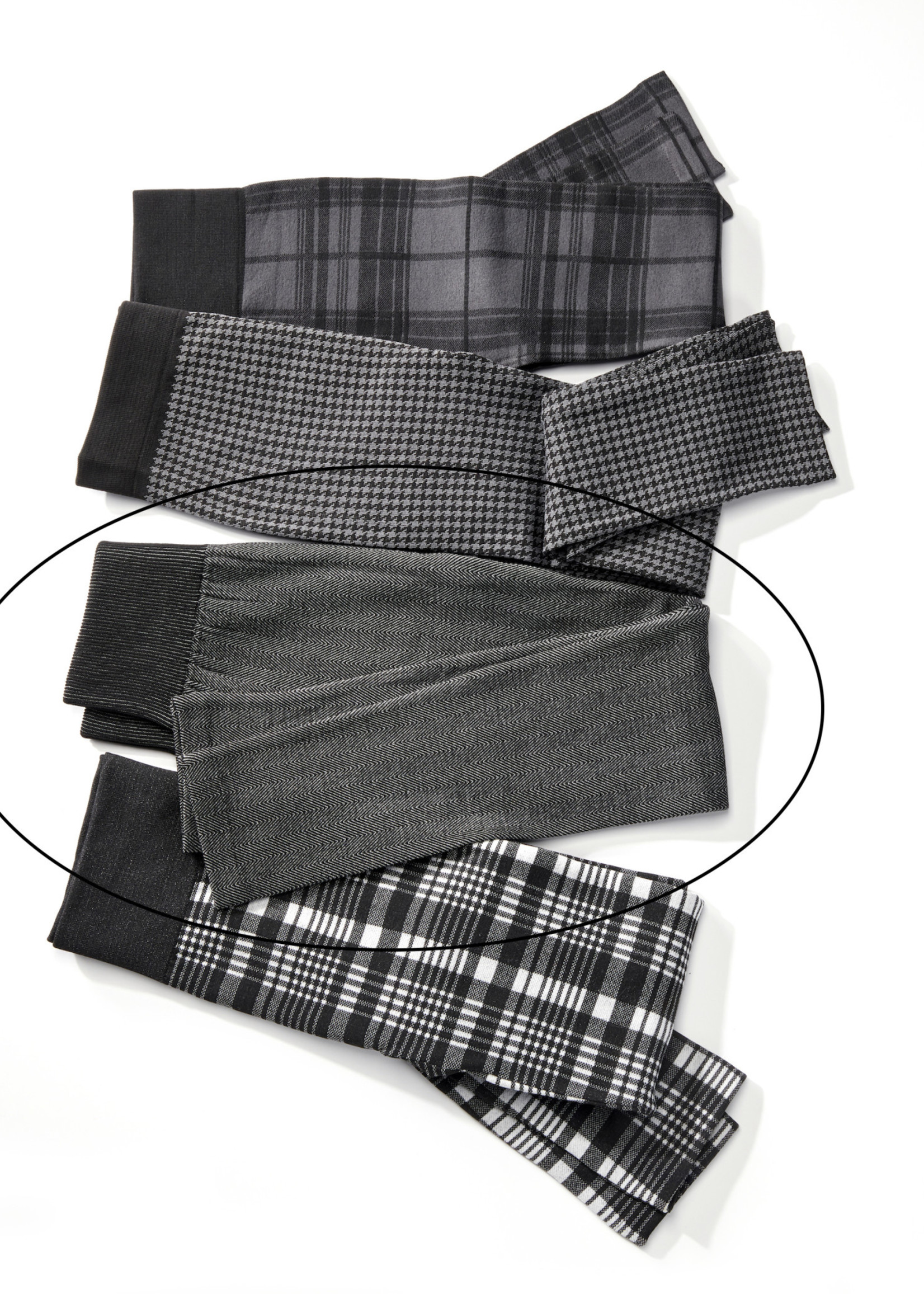 Charlie Page S/M Herringbone Plaid 
