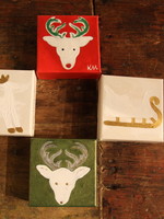 Kris Marks 4x4 White Sleigh with Gold Rudders