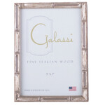Galassi Silver Bamboo 4x6 Picture Frame