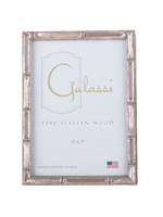 Galassi Silver Bamboo 5x7 Picture Frame