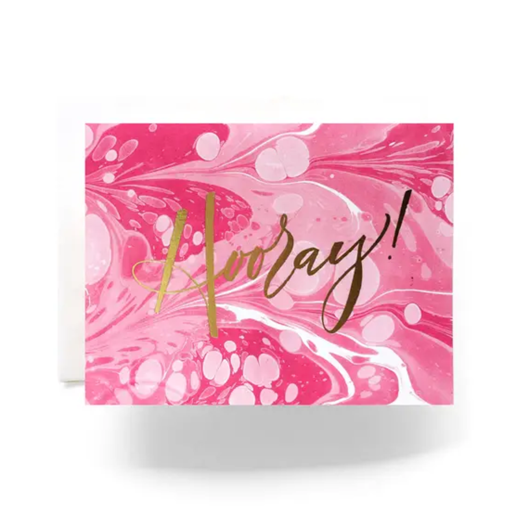 Antiquaria Marble Hooray Greeting Card