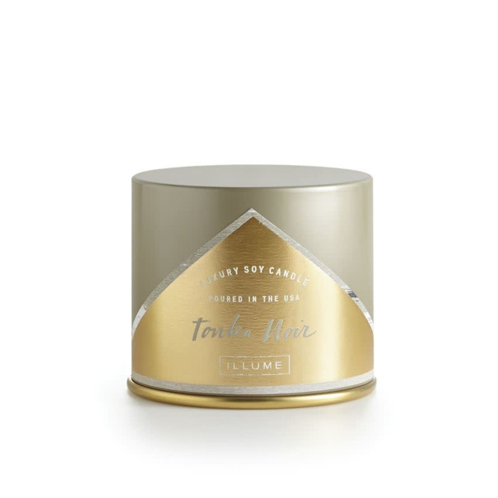 Illume Tonka Noir Vanity Tin Candle