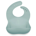 Ali + Oli Ali + Oli Silicone Baby Bib (mint)