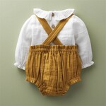 Mud Pie Fall Overall Set 0-3 months