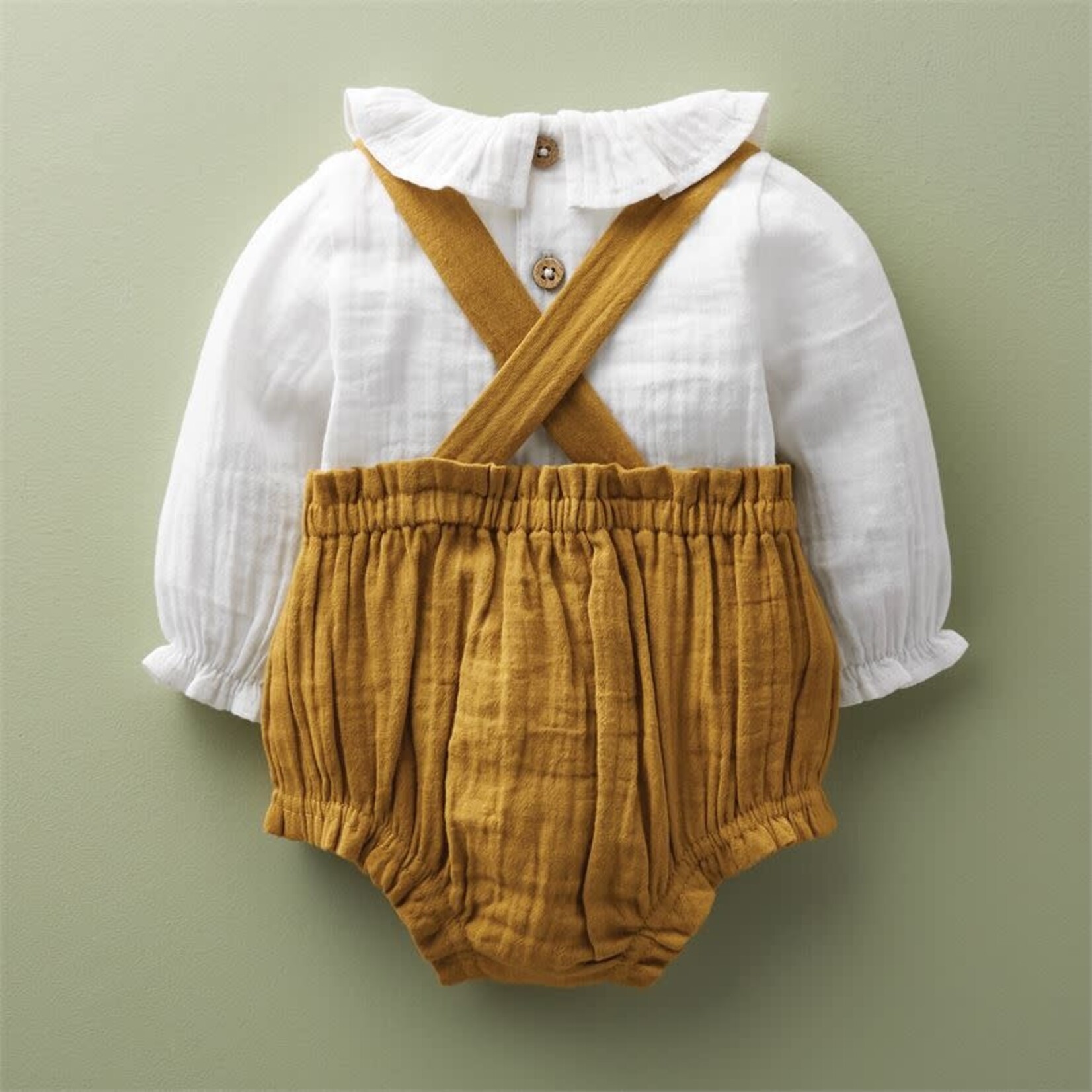 Mud Pie Fall Overall Set 6-9 months