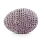 K & K Interiors 5" purple Crochet Easter Egg