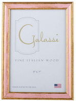 Galassi Pink/Gold 4x6 Picture Frame
