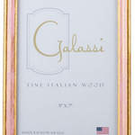 Galassi Pink/Gold 5 x 7 Picture Frame