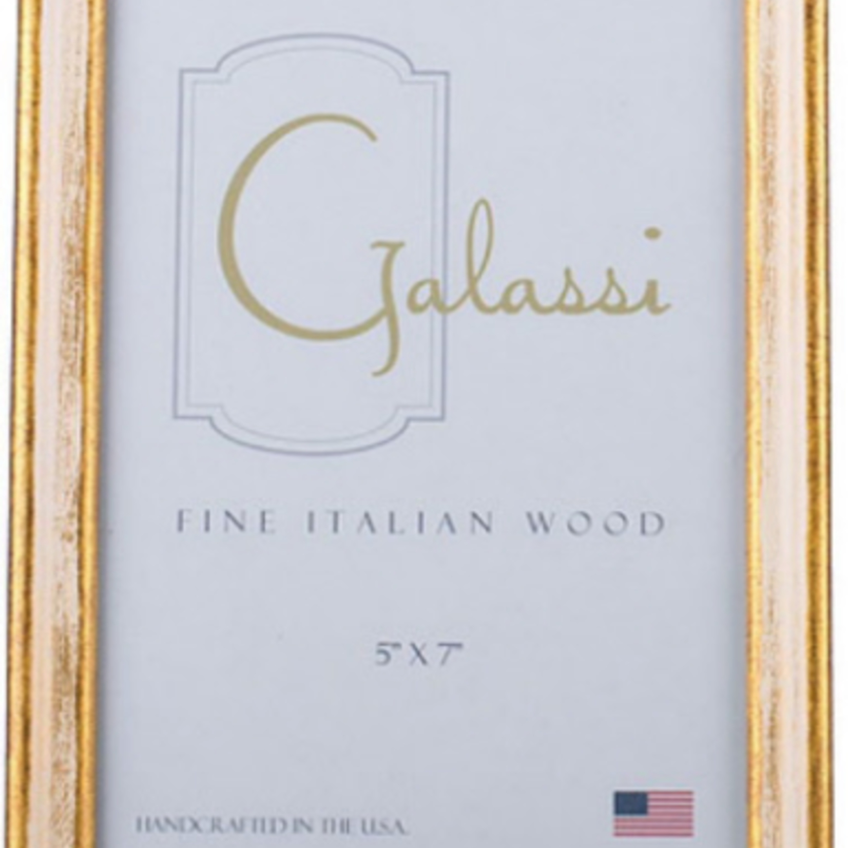 Galassi Cream/Gold Florentine 8 x 10 Picture Frame