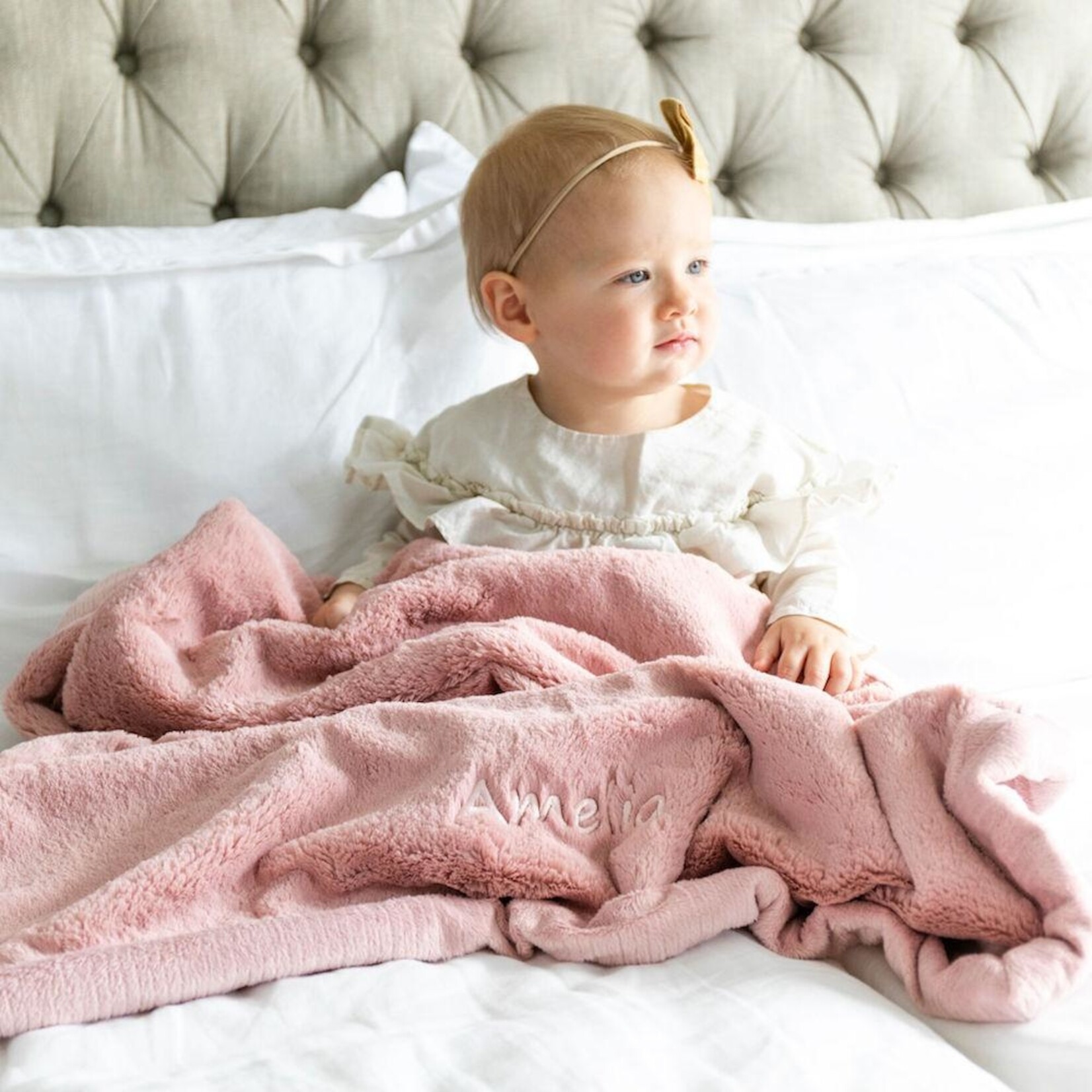 Saranoni Lush Receiving & Toddler Blanket
