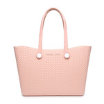 Carrie All Textured Tote -  Pink