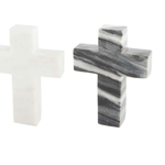 Mud Pie Gray Marble Cross