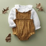 Mud Pie Fall Overhall Set 0-3 Month