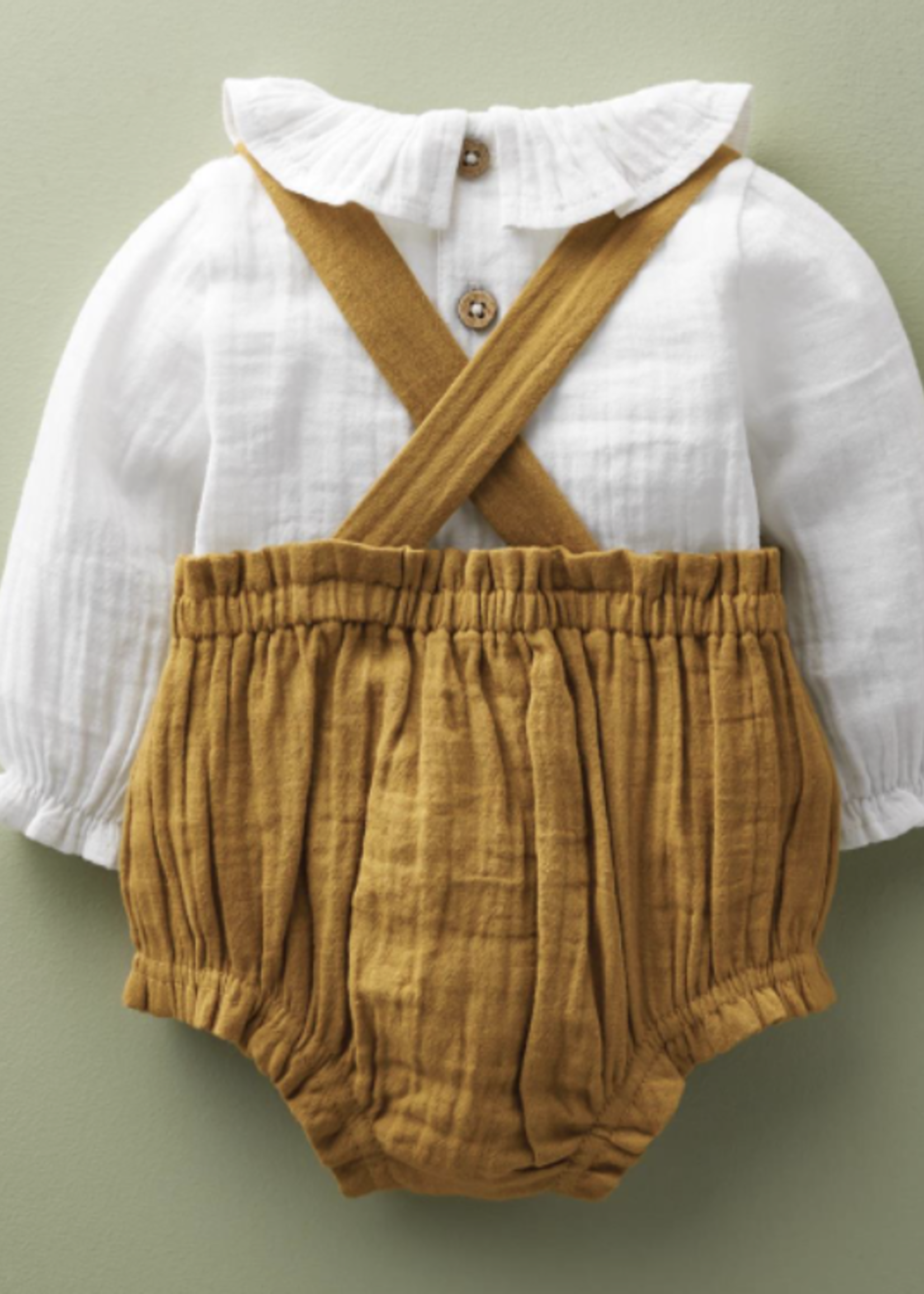 Mud Pie Fall Overhall Set 0-3 Month