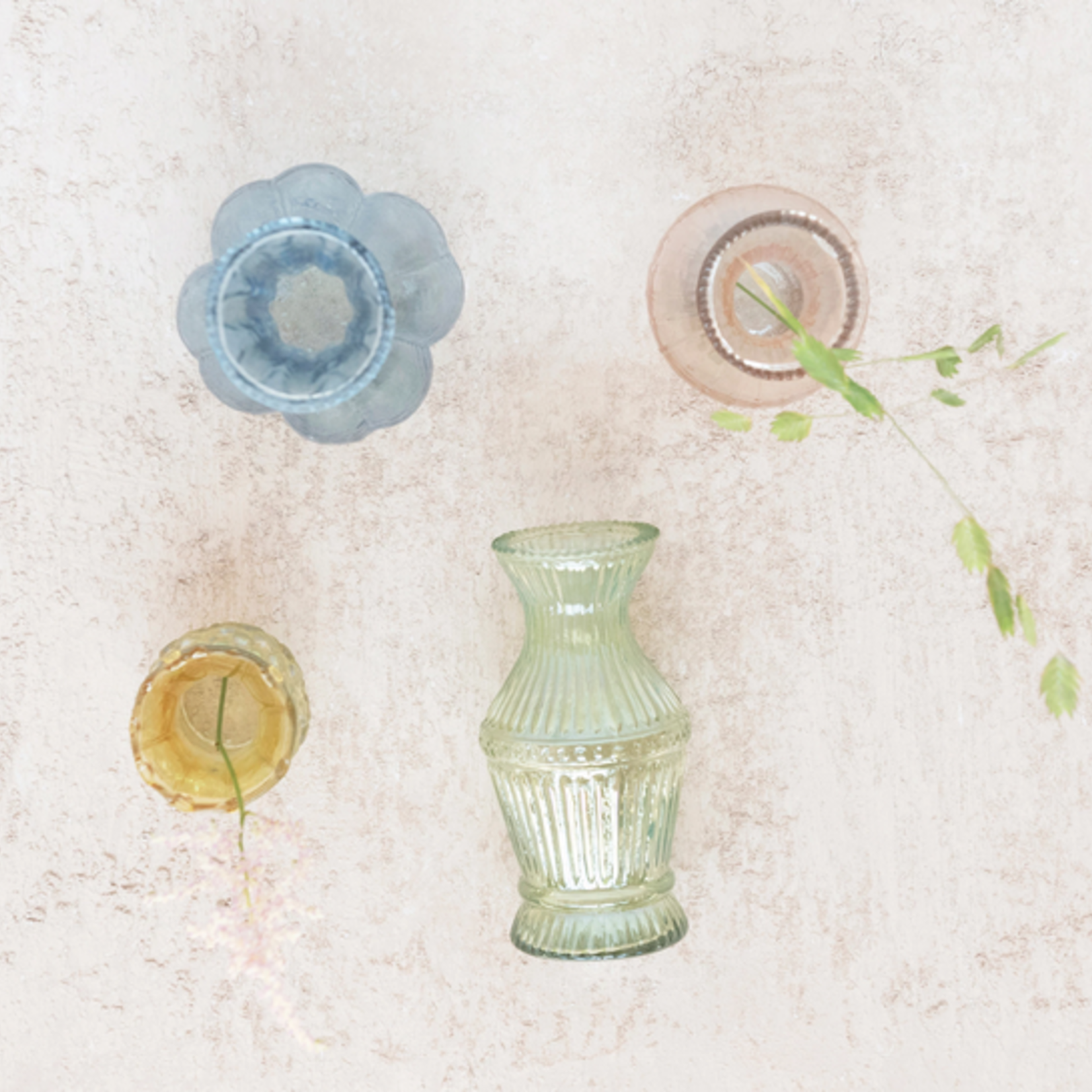 Creative Co-Op Green Mini Vase