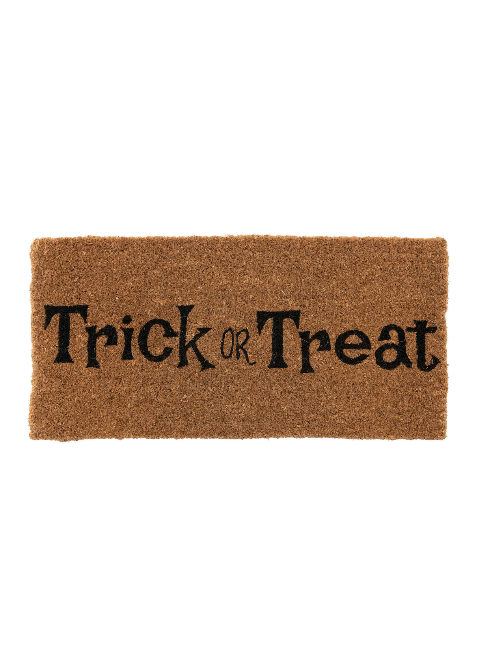 Creative Co-Op Trick or Treat Coir Doormat 32 x 16