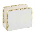 Mud Pie Marble and Gold Napkin Holder