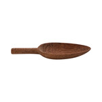 Creative Co-Op Hand Carved Doussie Wood Scoop 4.5"