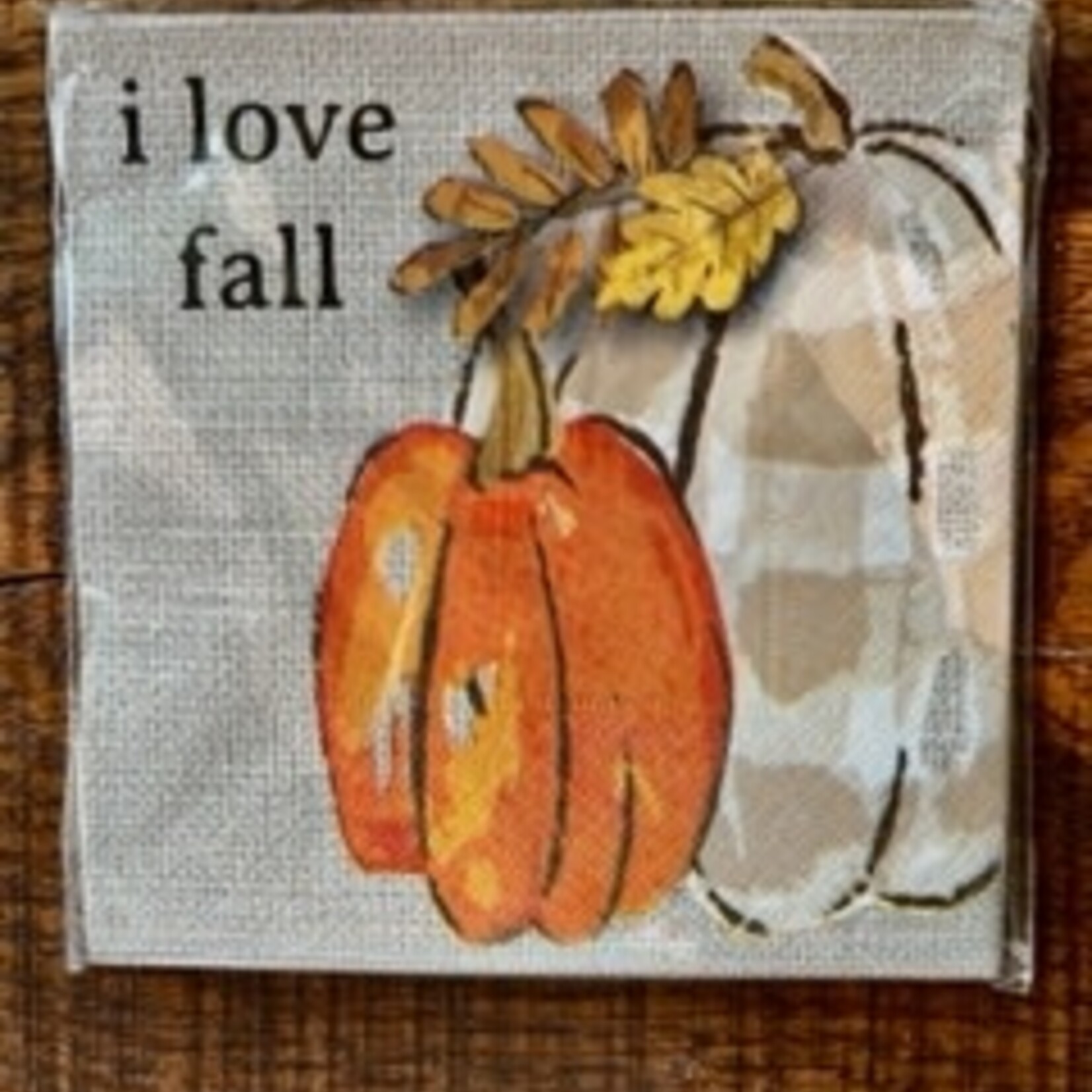 Mud Pie I Love Fall Paper Napkin (12)