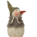 Creative Co-Op Wool Felt Snowman