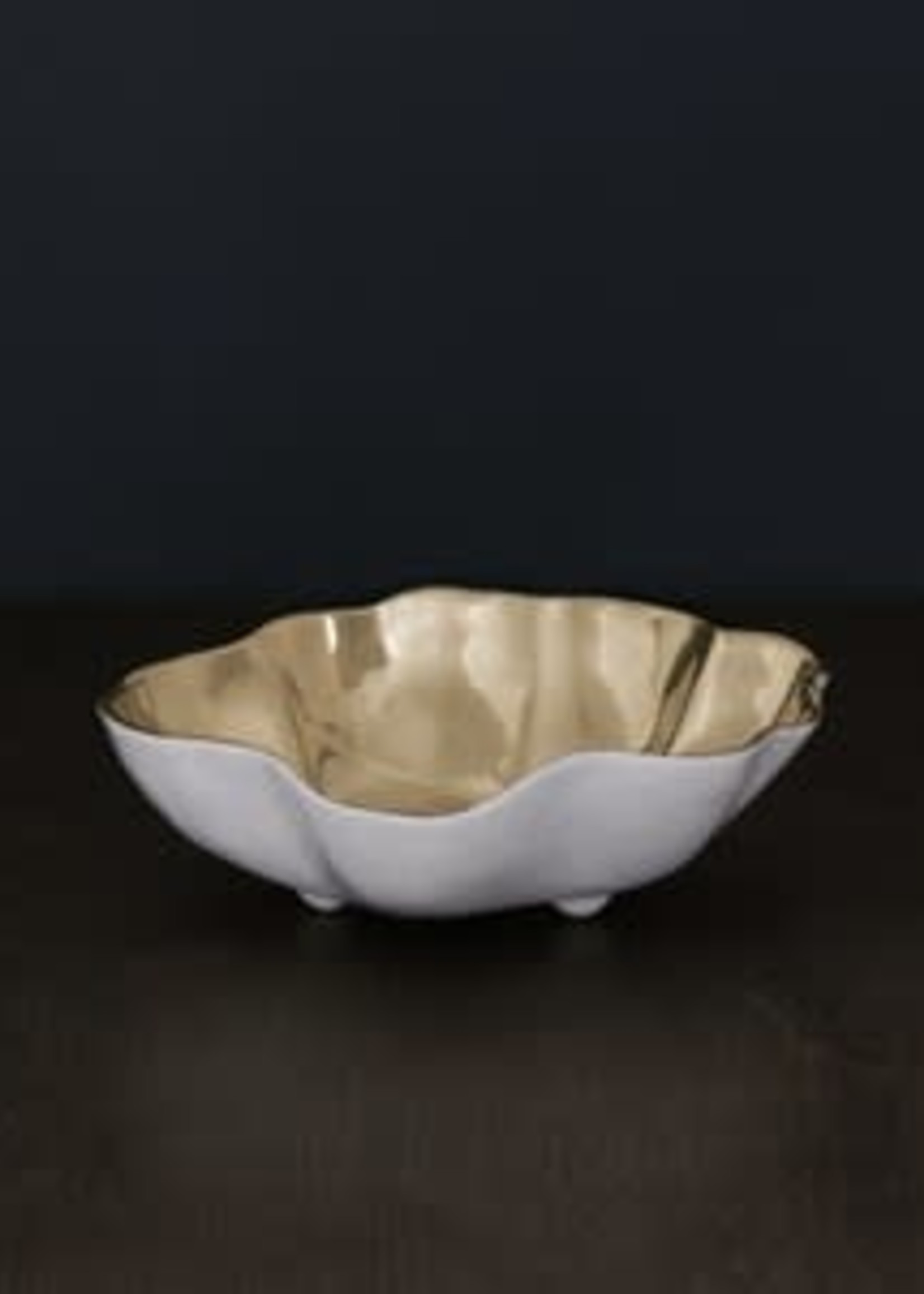 Beatriz Ball Thanni Soho Onyx Medium Bowl  (White)