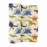 Mud Pie Dino Muslin Swaddle Blanket