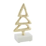 Mud Pie SM MARBLE GOLD TREE DECOR