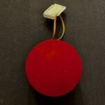 Melrose 3" Red Flocked Ornament