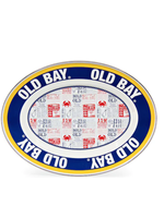 Golden Rabbit Old Bay Oval Platter