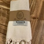 La Hammam Diamond Turkish Cotton  Hand Towel 40x18 Beige