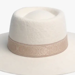 Jen & Company Fern Wool Hat - Ivory