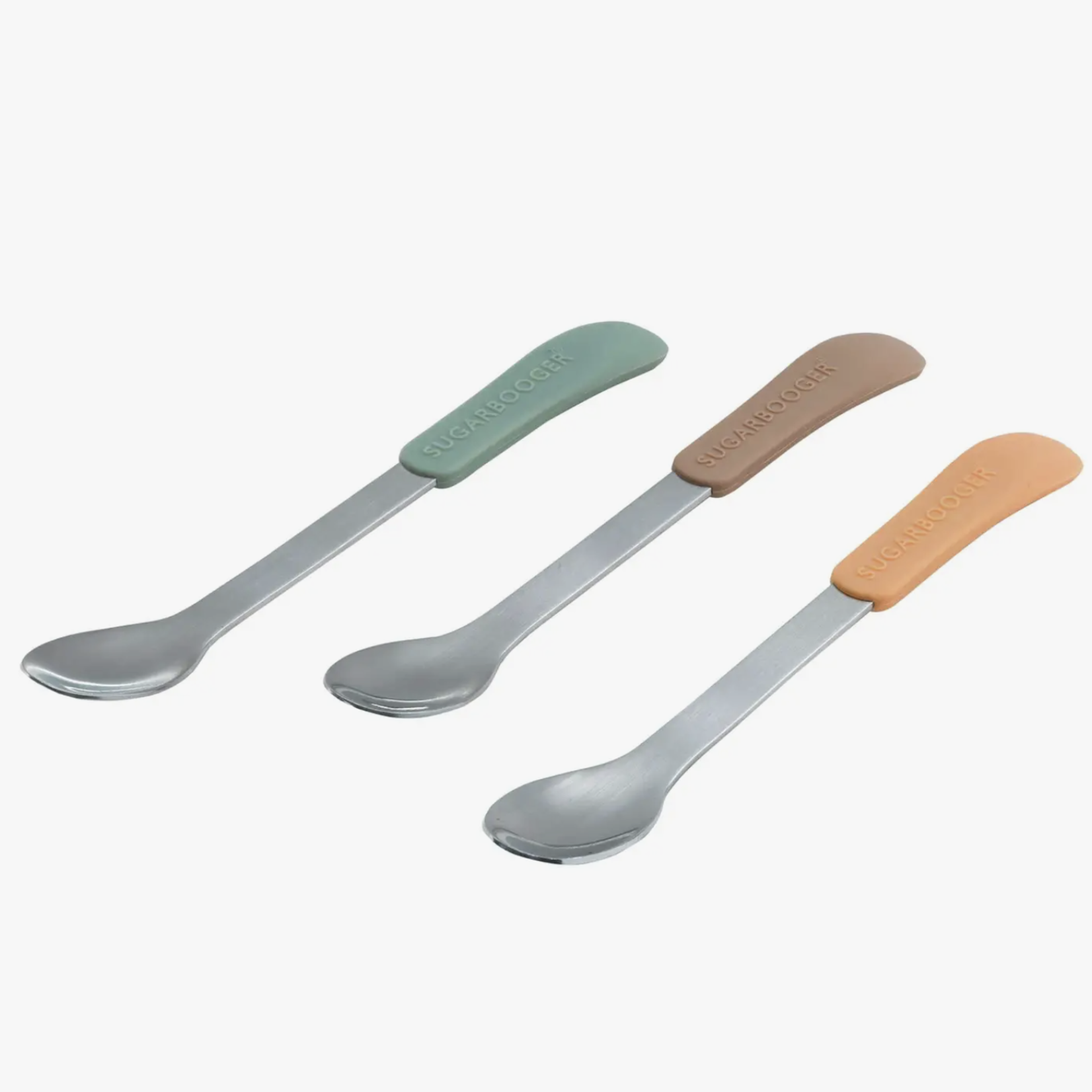 Sugarbooger Lil' Bitty Spoon Set | Earth Neutral