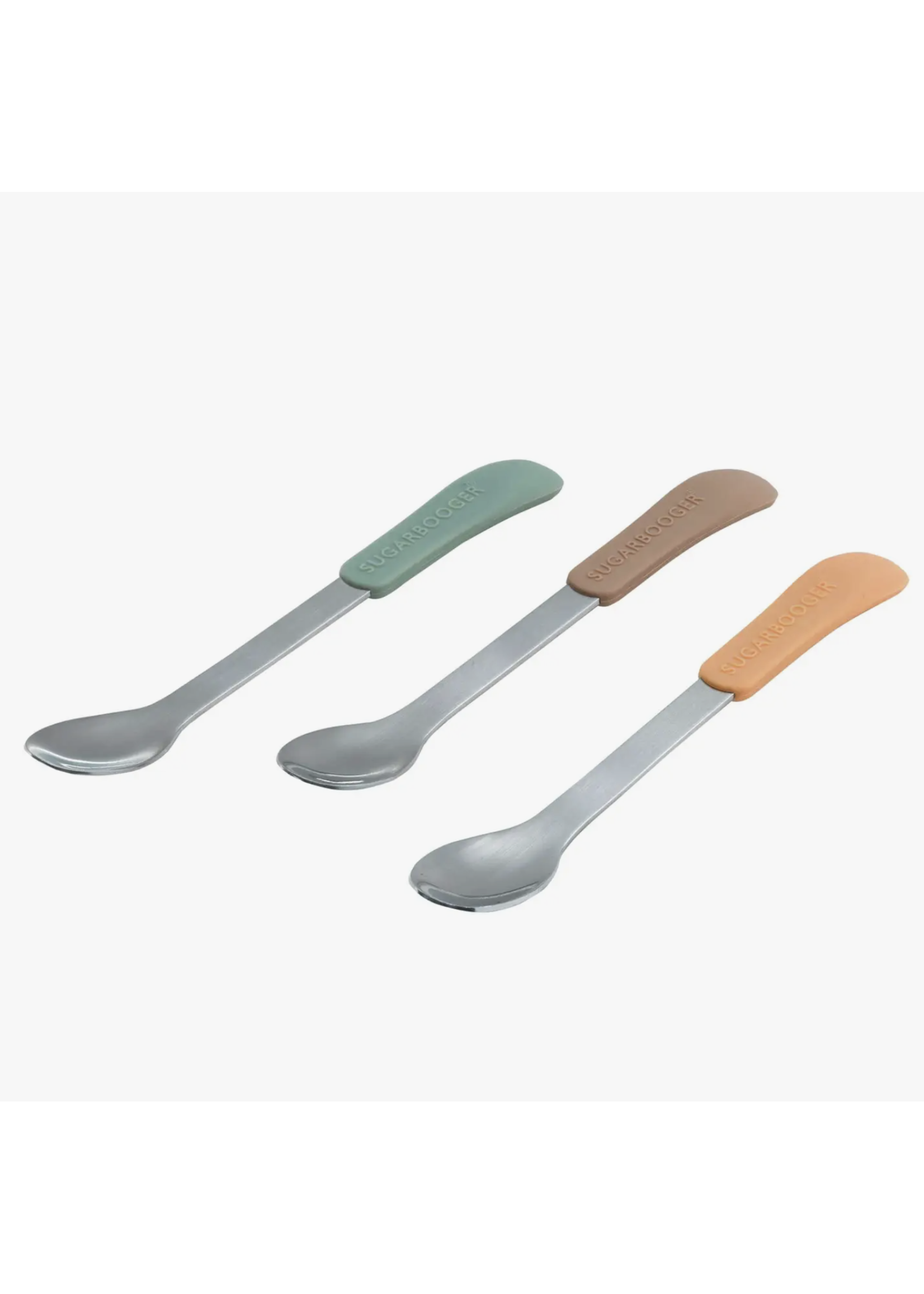 Sugarbooger Lil' Bitty Spoon Set | Earth Neutral