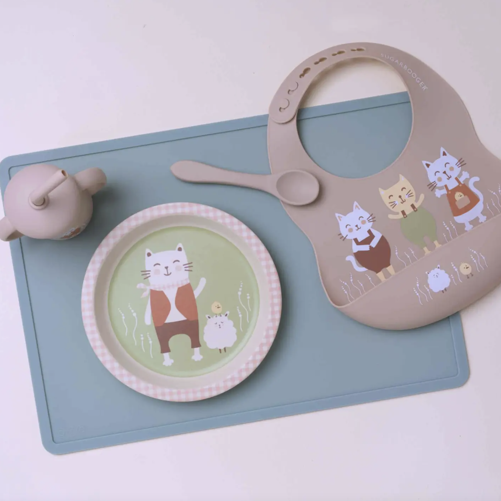 Sugarbooger Silicone Placemat | Light Blue