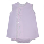 Remember Nguyen Blanche Girl Pink Diaper Set - Lace 12 month