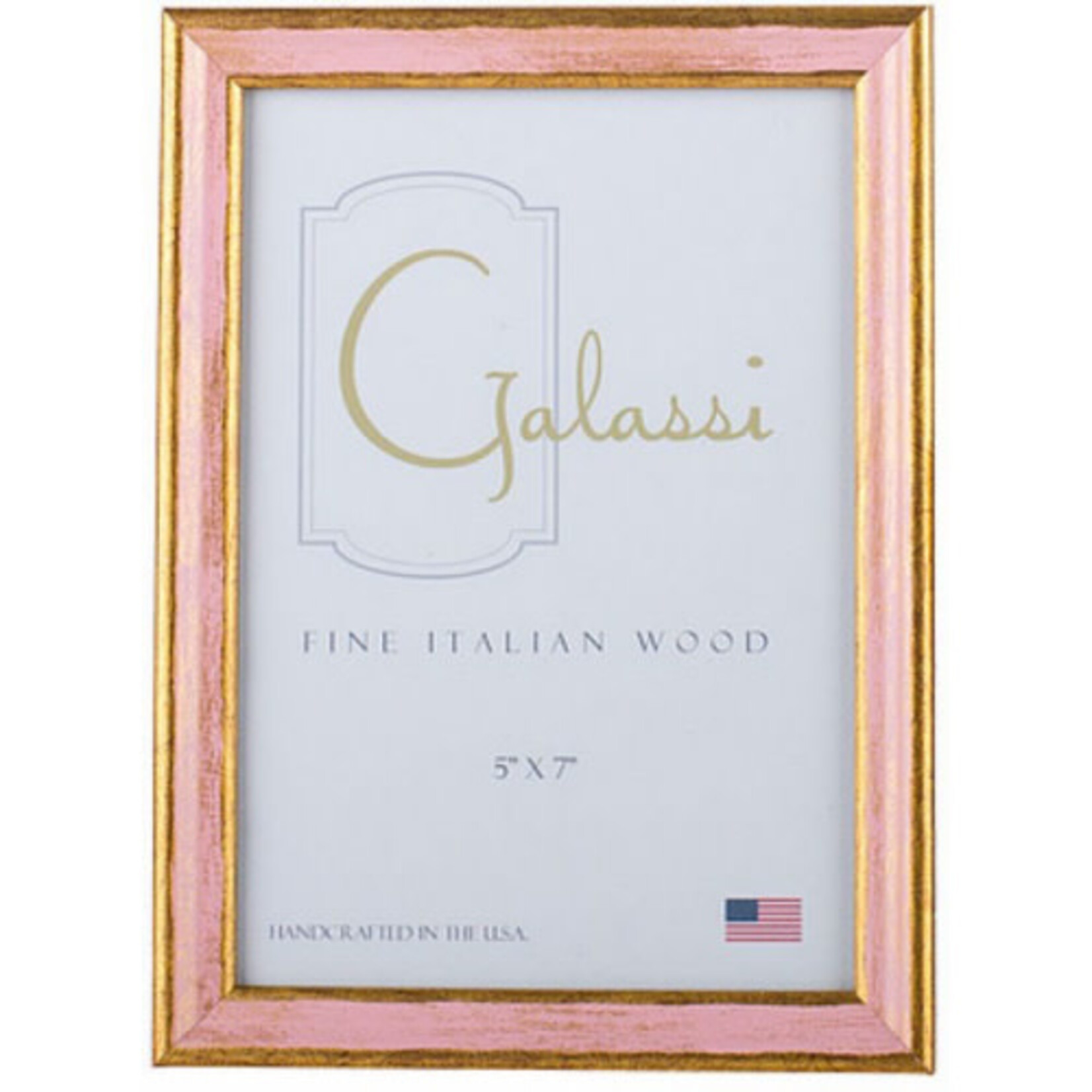 Galassi Pink/Gold Florentine 8x10