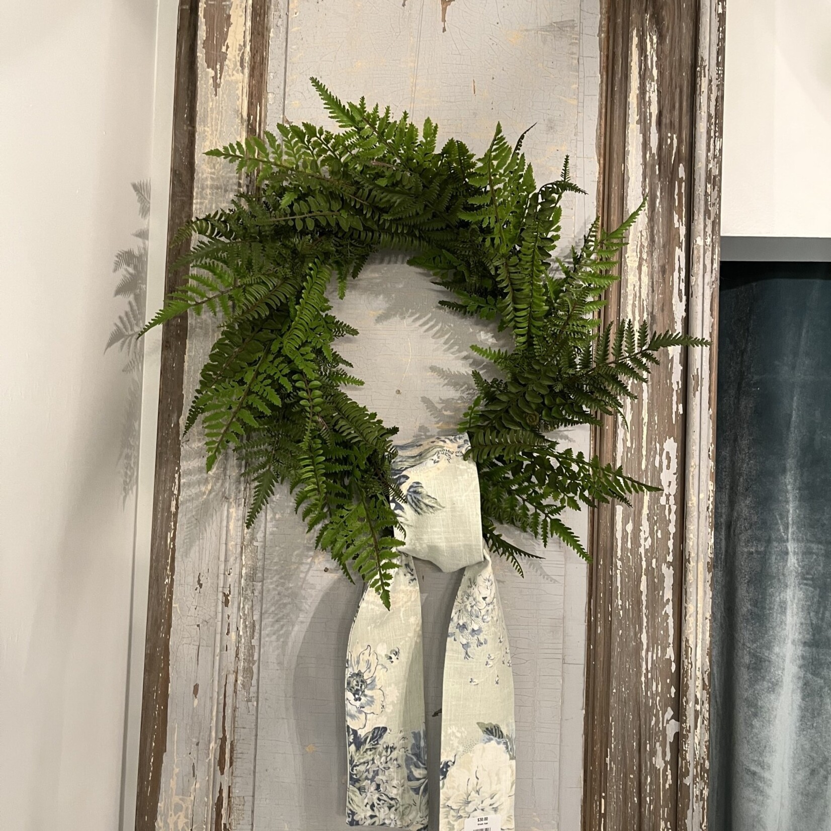 Melrose Fern Wreath 24"