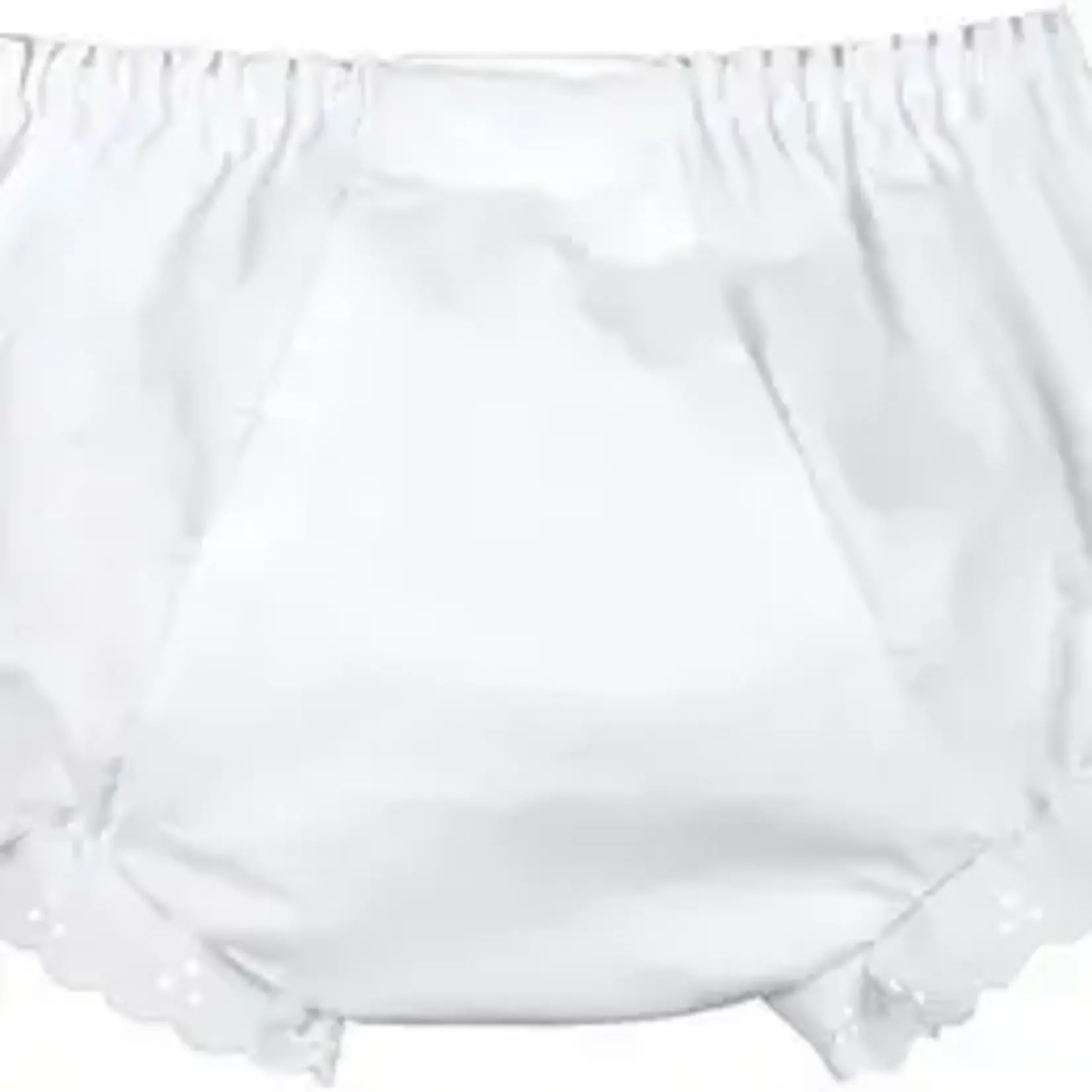 Zsa Zsa and Lolli White Eyelet Trim Panty  Cover