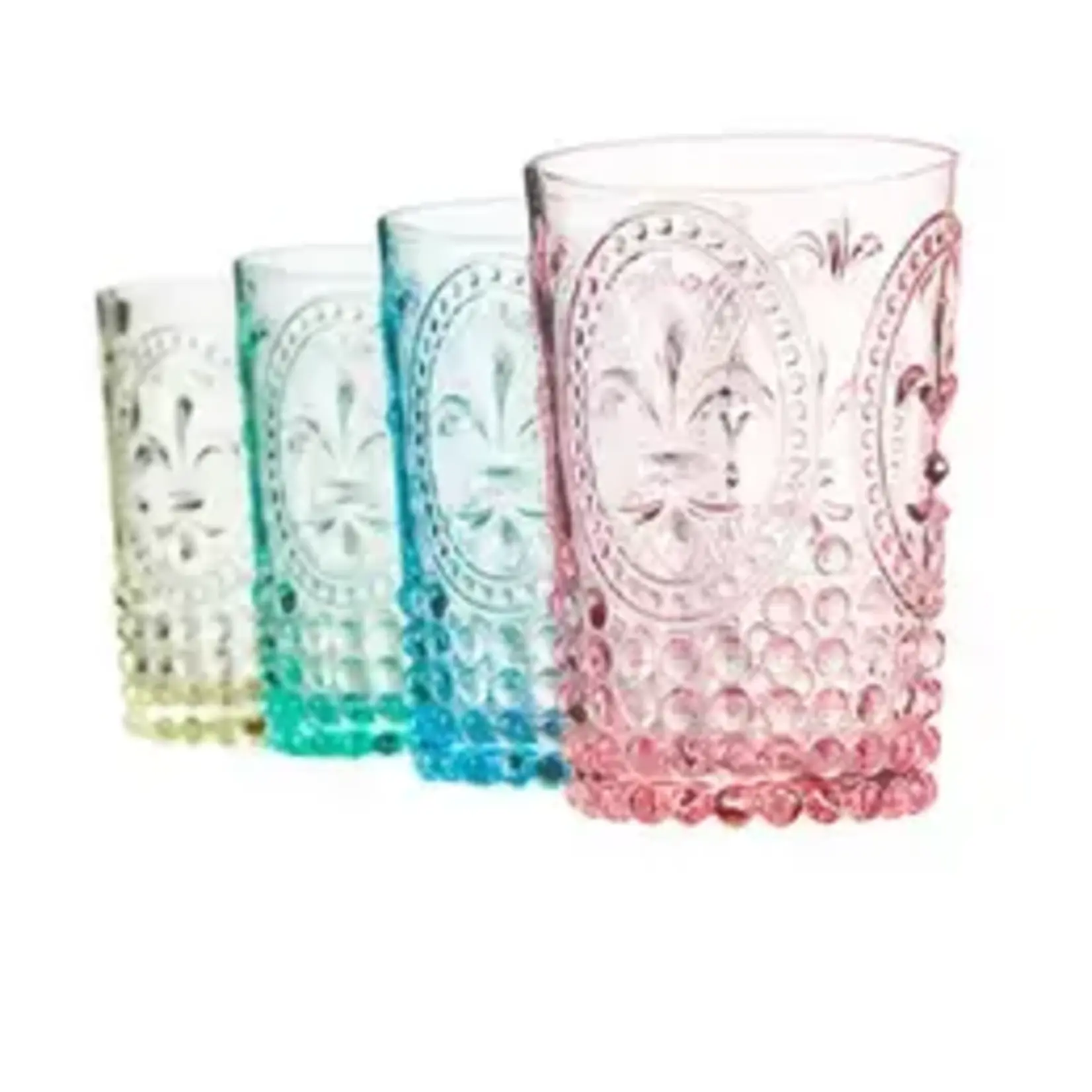 Twine Assorted Country Cottage™ Acrylic Embossed Tumbler  Set of 4