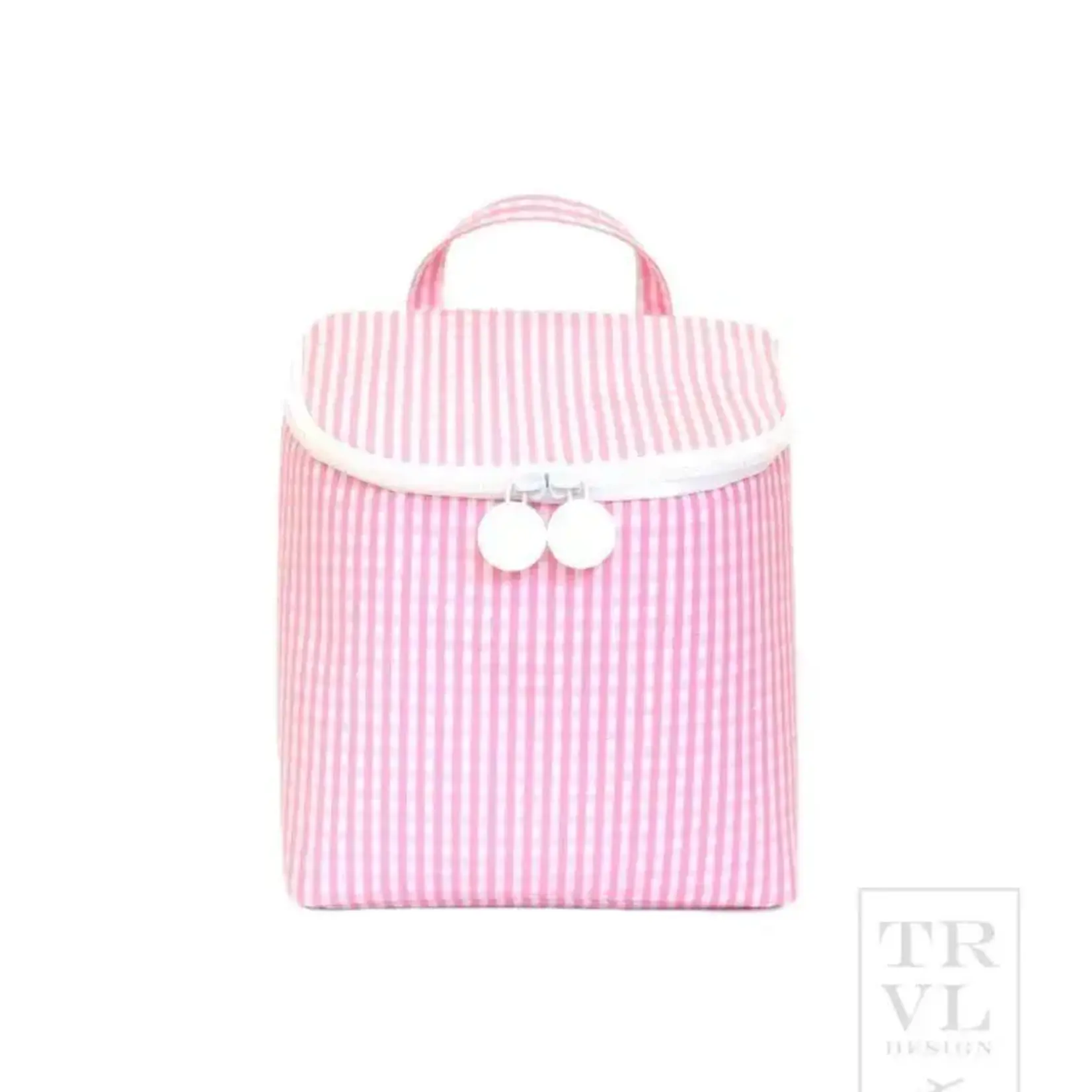 TRVL Take Away Insulated Bag Gingham Taffy