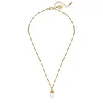 Susan Shaw Dainty Pearl Drop Necklace