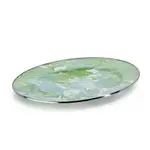 Golden Rabbit Modern Monet Oval Platter