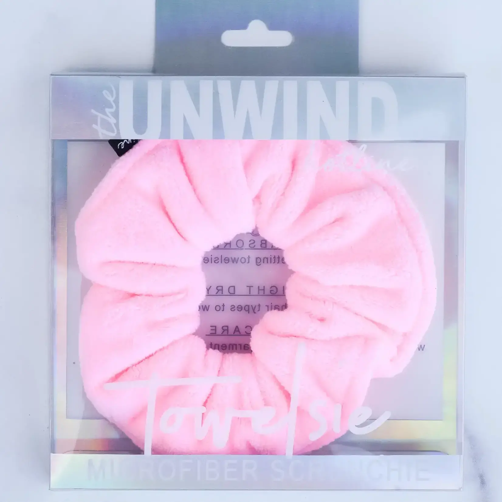 Shop Hotline Towelsie Microfiber Scrunchie Light Pink