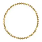 Kylar Mack 3MM Gold Ball Bracelet 6.5"