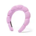 Shop Hotline Fluffy Towel Headband in Light Purple