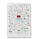 The Write Occassion Calligraphy Tennessean Tea Towel